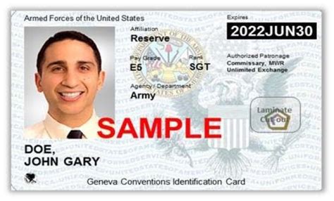 what smart cards do your soldiers carry|Next Generation Uniformed Services ID Card.